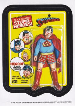 2014 Topps Wacky Packages Old School Series 5 #NNO Megoof 8 Inch Inaction Figures Front