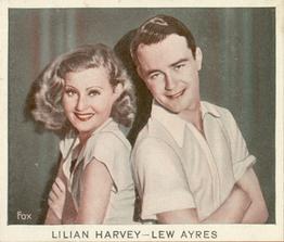 1934 Haus Bergmann Farb-Filmbilder #36 Lilian Harvey / Lew Ayres Front