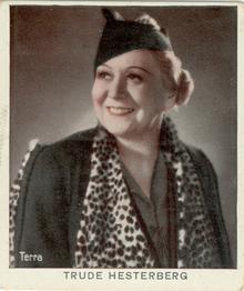 1934 Haus Bergmann Farb-Filmbilder #180 Trude Hesterberg Front