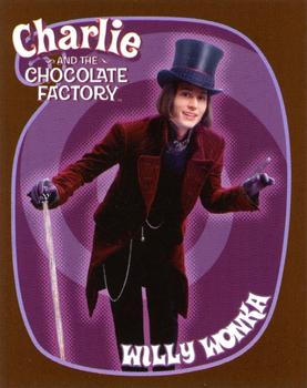 2005 Cards Inc. Charlie and the Chocolate Factory Minis #NNO Willy Wonka Front