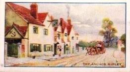 1923 Lloyds' Bondman Old English Inns #9 The Anchor Hotel, Ripley Front