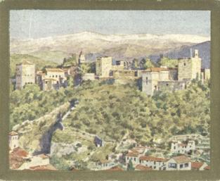 1926 Major Drapkin & Co. Around the Mediterranean (Large) #2 Granada - The Alhambra Front