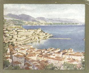 1926 Major Drapkin & Co. Around the Mediterranean (Large) #6 Monaco - Monte Carlo Front