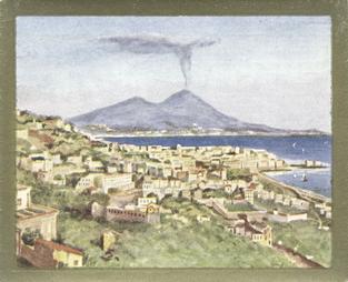 1926 Major Drapkin & Co. Around the Mediterranean (Large) #13 Naples - The Town and Bay of Naples Front