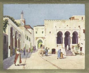 1926 Major Drapkin & Co. Around the Mediterranean (Large) #50 Tangiers - The Palais de Justice Front