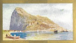 1926 Nicolas Sarony & Co. Around the Mediterranean (Small) #1 Gibraltar - The rock from the coast Front