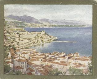 1926 Nicolas Sarony & Co. Around the Mediterranean (Large) #6 Monaco - Monte Carlo Front