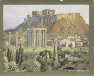 1926 Nicolas Sarony & Co. Around the Mediterranean (Large) #18 Athens - The Acropolis Front