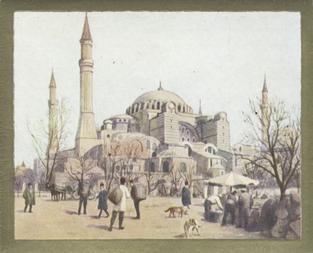 1926 Nicolas Sarony & Co. Around the Mediterranean (Large) #20 Constantinople - The Mosque of St.  Sophia Front