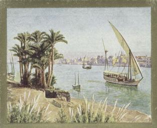 1926 Nicolas Sarony & Co. Around the Mediterranean (Large) #38 The Nile - View near Cairo Front
