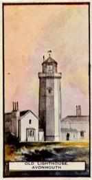 1926 Wills's Lighthouses (Three Castles back) #9 Old Lighthouse Removed to Avenmouth Front