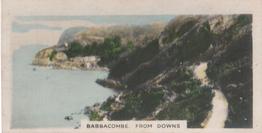 1927 Army Club Beauty Spots of Great Britain (Small) #7 Babbacombe from Downs. Front