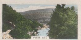 1927 Army Club Beauty Spots of Great Britain (Small) #13 Doone Glen. Front