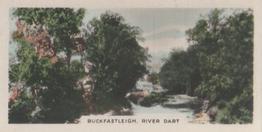 1927 Army Club Beauty Spots of Great Britain (Small) #18 Buckfastleigh.  River Dart. Front