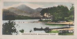 1927 Army Club Beauty Spots of Great Britain (Small) #20 Derwentwater.  Broomhill Point. Front