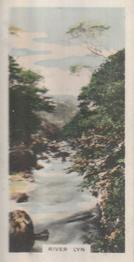 1927 Army Club Beauty Spots of Great Britain (Small) #26 River Lyn. Front