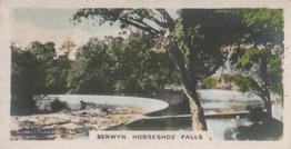 1927 Army Club Beauty Spots of Great Britain (Small) #29 Berwyn.  Horseshoe Falls. Front