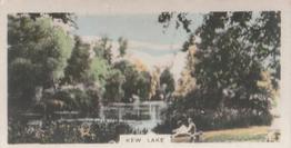 1927 Army Club Beauty Spots of Great Britain (Small) #32 Kew Lake. Front