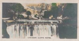 1927 Army Club Beauty Spots of Great Britain (Small) #34 Cheddar. Cliffs Hotel. Front
