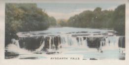 1927 Army Club Beauty Spots of Great Britain (Small) #36 Aysgarth Falls. Front