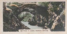 1927 Army Club Beauty Spots of Great Britain (Small) #42 Bettws-y-Coed.  Roman Bridge Front