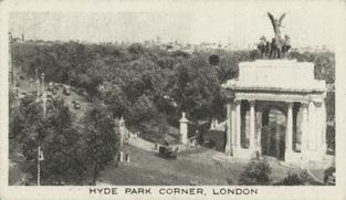 1929 Major Drapkin & Co. Around Britain (Small) #3 Hyde Park Corner, London Front