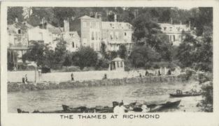 1929 Major Drapkin & Co. Around Britain (Small) #4 The Thames at Richmond Front