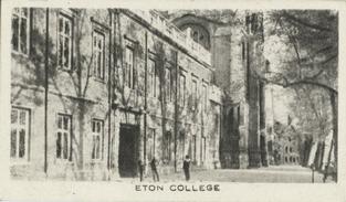 1929 Major Drapkin & Co. Around Britain (Small) #6 Eton College Front
