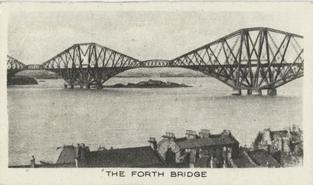 1929 Major Drapkin & Co. Around Britain (Small) #15 The Forth Bridge Front
