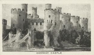 1929 Major Drapkin & Co. Around Britain (Small) #28 Conway Castle Front