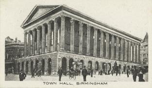 1929 Major Drapkin & Co. Around Britain (Small) #31 Town Hall, Birmingham Front