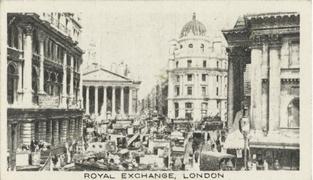 1929 Major Drapkin & Co. Around Britain (Small) #49 Royal Exchange, London Front