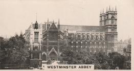 1927 Carreras Views of the World #23 Westminster Abbey Front