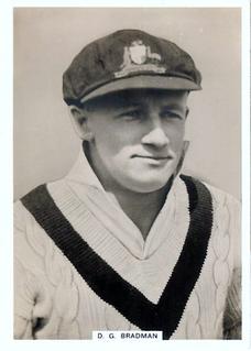 1938 Ardath Photocards Group E #NNO Don Bradman Front