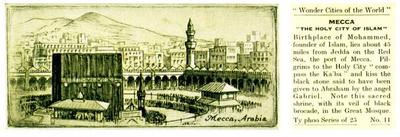 1933 Ty-phoo Tea Wonder Cities of the World #11 Mecca, Arabia Front