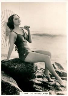 1938 Ardath Photocards Group H #NNO Olivia de Havilland Front