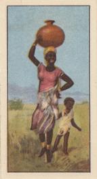 1936 Raydex African Types #2 Carrying Water Front