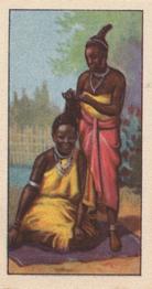 1936 Raydex African Types #10 Zulu Women (Hairdressing) Front