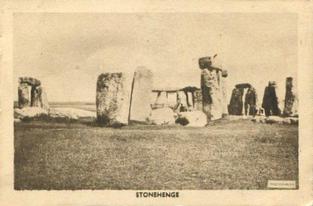 1936 Cooperative Wholesale Society (C.W.S) Beauty Spots of Britain #50 Stonehenge Front