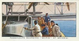 1936 Lambert & Butler Empire Air Routes #9 Passengers Boarding the 
