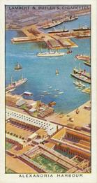 1936 Lambert & Butler Empire Air Routes #12 Alexandria Harbour Front