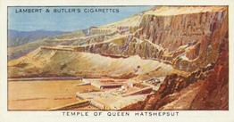 1936 Lambert & Butler Empire Air Routes #15 Temple of Queen Hatshepsut, Upper Egypt Front