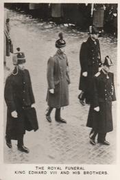 1936 R.J. Lea Famous Views #3 The Royal funeral Front