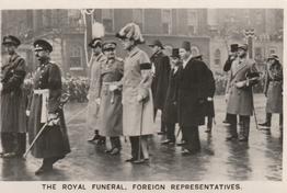 1936 R.J. Lea Famous Views #4 The Royal funeral Front