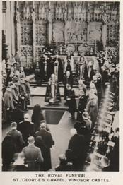 1936 R.J. Lea Famous Views #6 The royal funeral Front