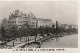 1936 R.J. Lea Famous Views #11 Cleopatra's Needle, London Front