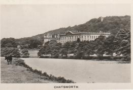 1936 R.J. Lea Famous Views #26 Chatsworth, Derbyshire Front