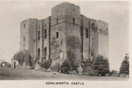 1936 R.J. Lea Famous Views #32 Kenilworth Castle Front