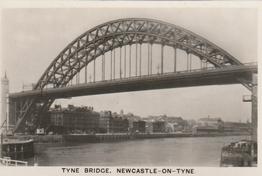 1936 R.J. Lea Famous Views #40 Tyne Bridge, Newcastle-on-Tyne Front