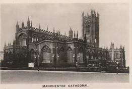 1936 R.J. Lea Famous Views #47 Manchester Cathedral Front
